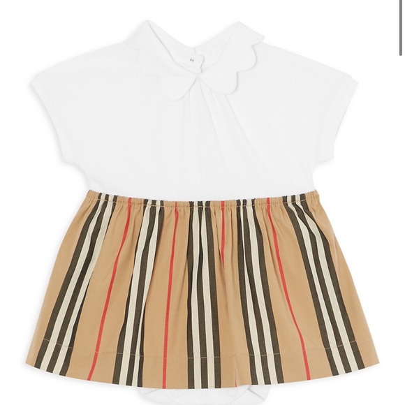 Burberry Other - NWOT Burberry Baby Girl's Janine Collared Dress Size 18 Months